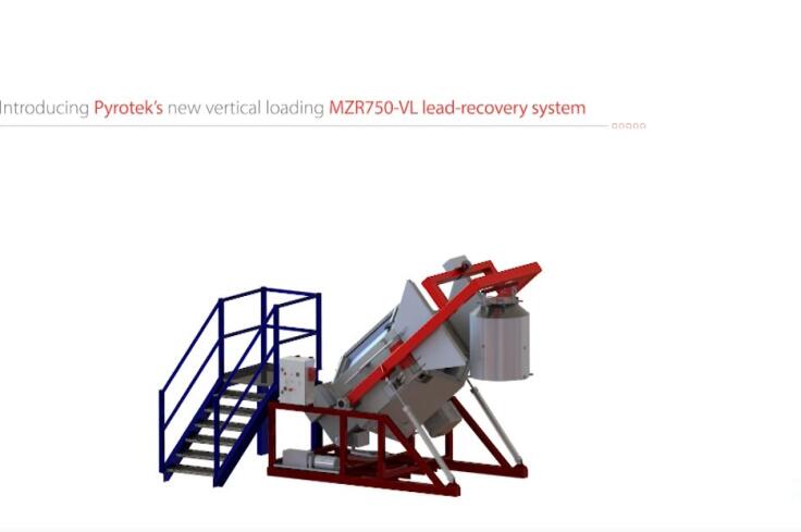 Vertical loading MLR750-VL lead recovery system