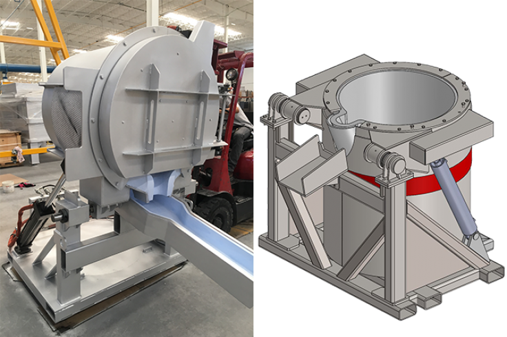 Hydraulic Tilting Transfer Ladle wDrawing2