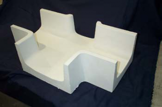 Monolithic Insural 140 Tabletop Refractory Cross Trough